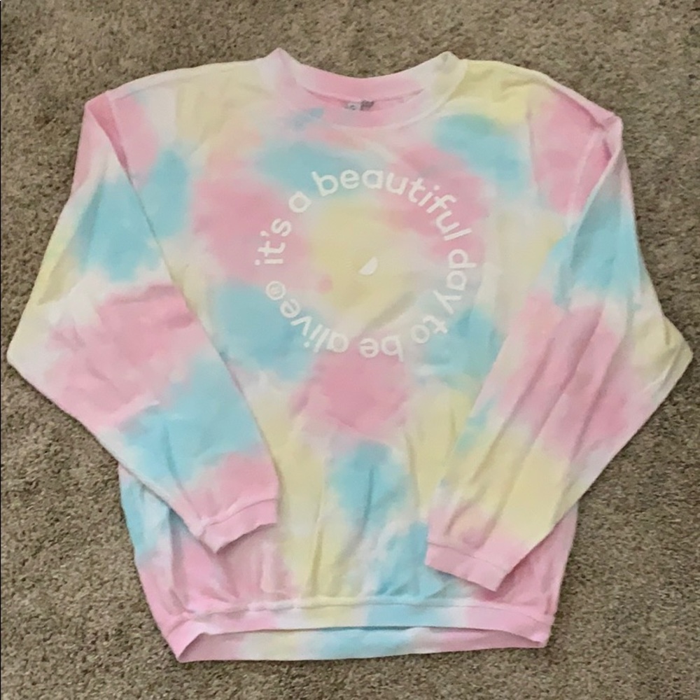 Whitney Simmons Crewneck Sweatshirt Tie-Dye